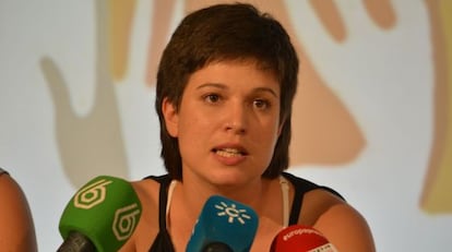 La militante del PSOE, Beatriz Taleg&oacute;n.