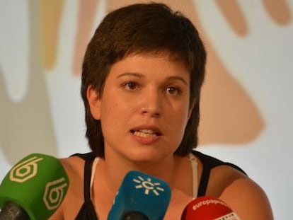 La militante del PSOE, Beatriz Talegón.