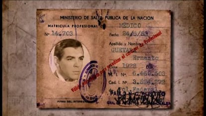 Un fotograma de 'La huella del doctor Ernesto Guevara'.