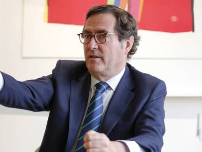  Antonio Garamendi, presidente de CEOE.