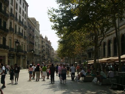 Portal de l'Àngel, Barcelona.