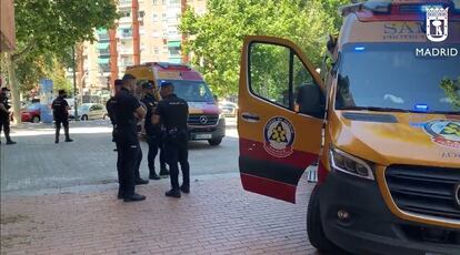 Policía Puente de Vallecas