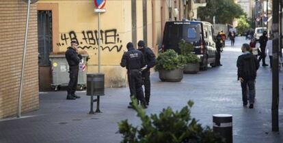 Escorcolls a Sants l&#039;octubre passat.