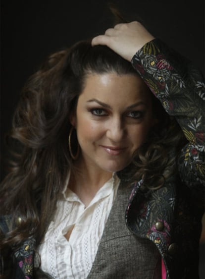 María Rosa García grabó su nuevo disco a punto de dar a luz.