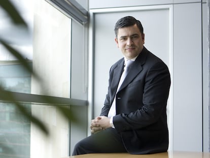 Rodrigo Martín Velayos en las oficinas de Randstad en Madrid.