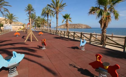 Playa de El Castellar, Mazarrón (Murcia)