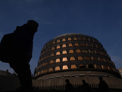 La sede del Tribunal Constitucional en Madrid.