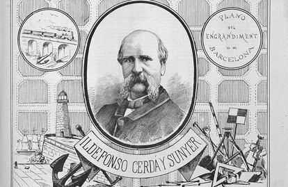 La revista 'La Llumanera de Nova York' va dedicar a Ildefons i Clotilde Cerdà dos extensos articles i retrats el 1876.