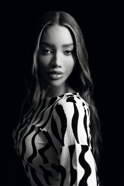 Munroe Bergdorf, retratada en Londres a principios de junio.