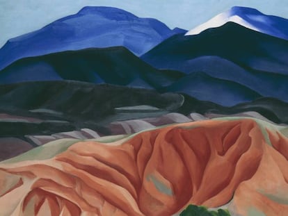 &#039;Black Mesa Landscape, New Mexico / Out Back of Marie&#039;s II&#039;, 1930. 
