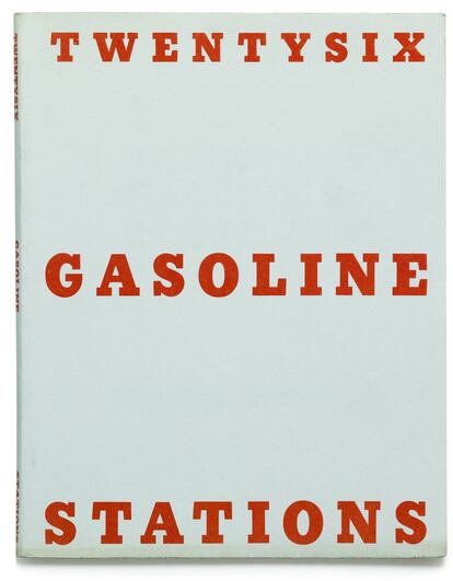 'Twentysix Gasoline Stations', Los Ángeles, 163, Edward Ruscha.