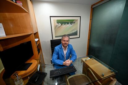 El dentista y profesor Adalcyr Luiz da Silva, fotografiado en Brasilia.