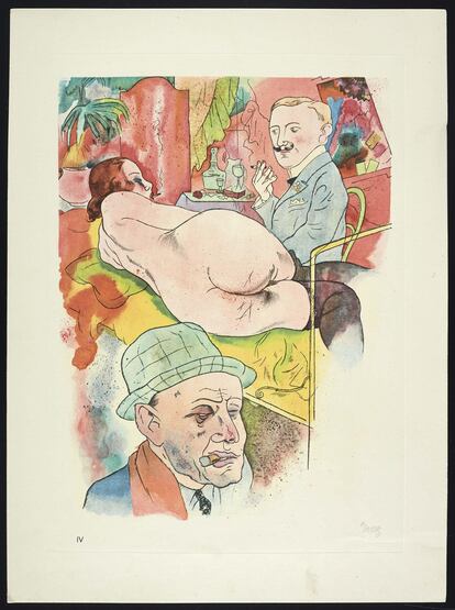 'Ecce Homo' (1921), de George Grosz, se exhibe en el Reina Sofía.
