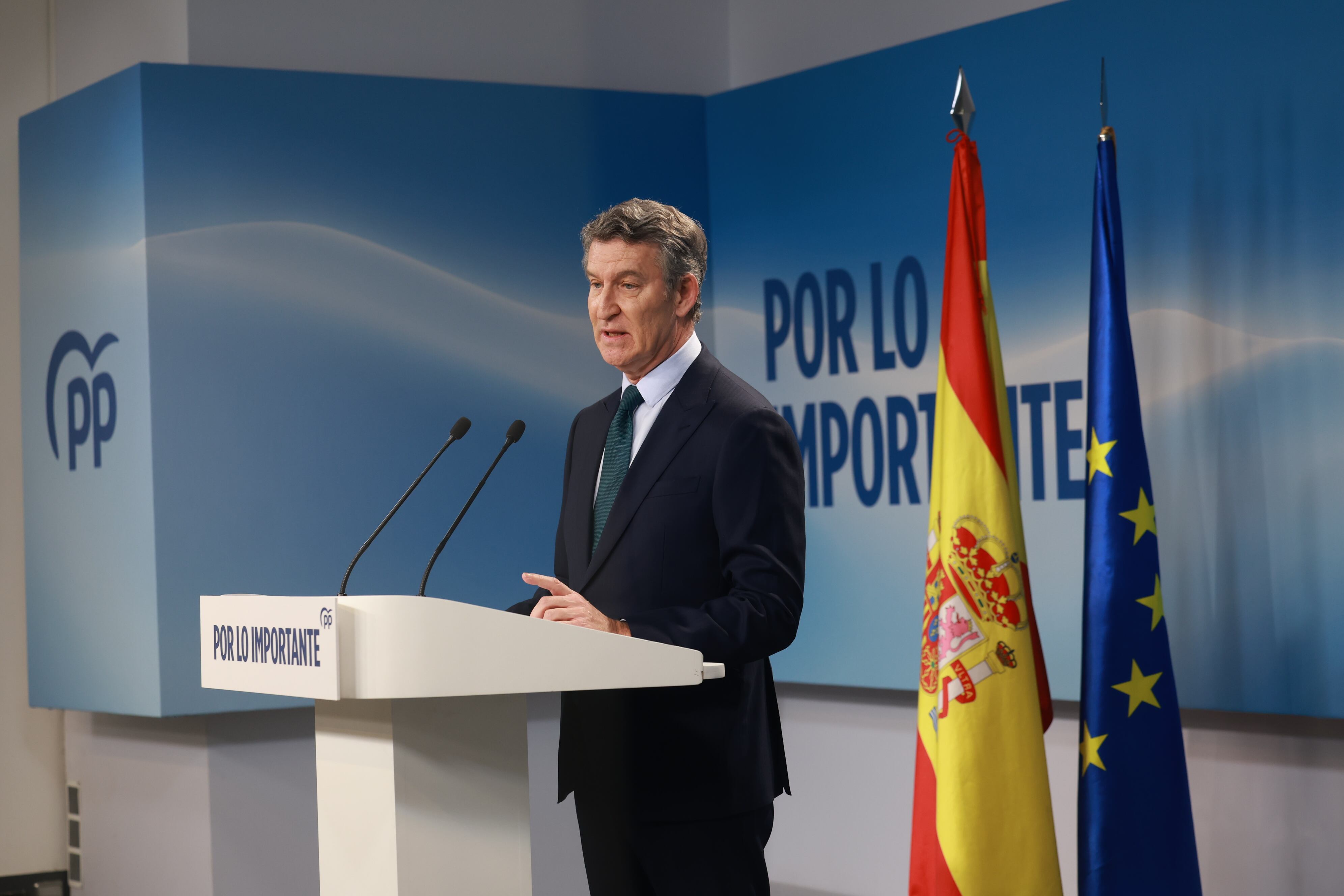 Feijóo: “El estado de las vías es el reflejo del estado de la Nación”