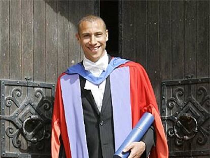 Henrik Larsson, delantero del FC Barcelona