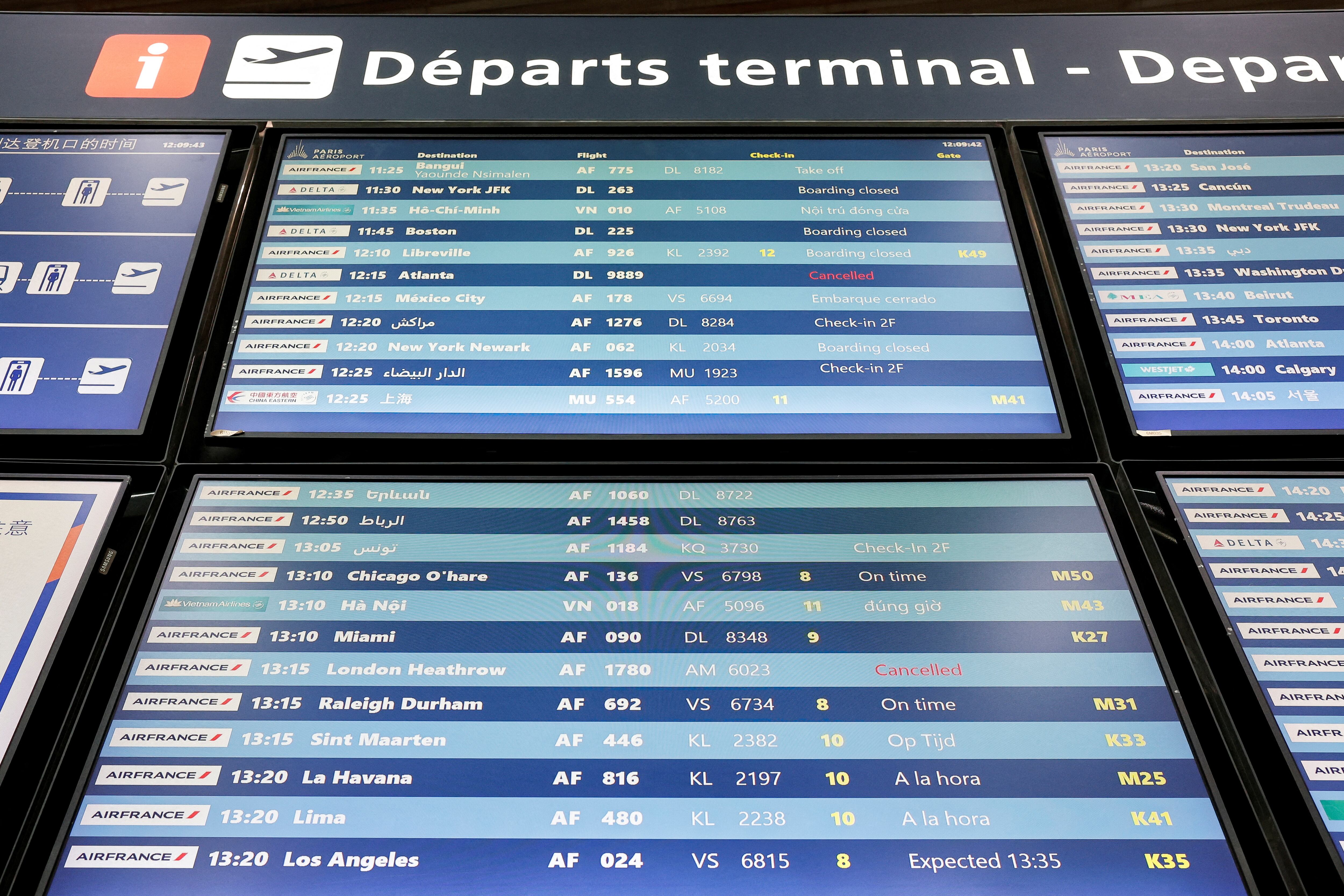 La huelga de controladores aéreos en Francia cancela 65 vuelos en España