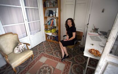 Com diu, Greta Alfaro sempre està a punt per a eixir i ser convidada a un banquet.