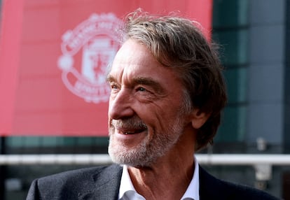 Jim Ratcliffe, dueño del INEOS, en Old Trafford el pasado mes de marzo.