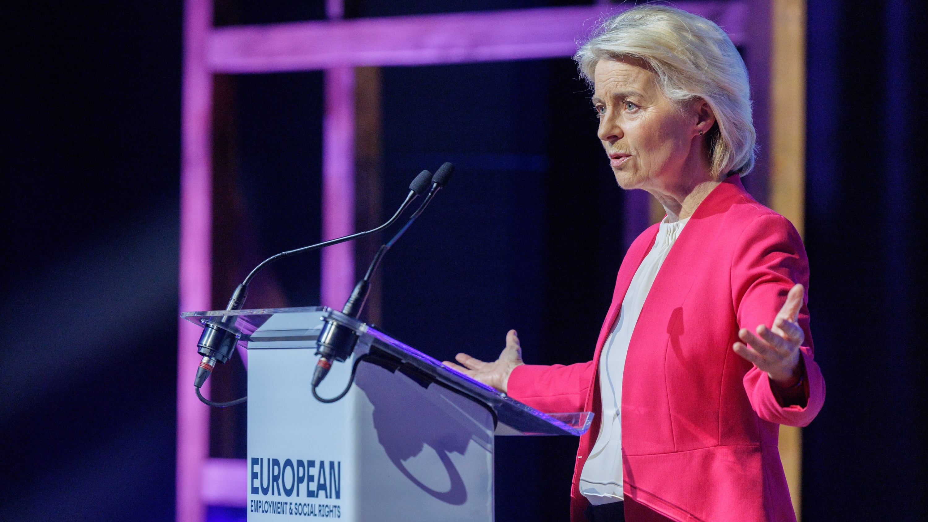 Von der Leyen: “Europa ya no puede ser la guardiana del viejo orden mundial, de un mundo que ha desaparecido”