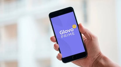 App de Glovo Prime.