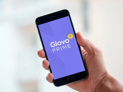 App de Glovo Prime.