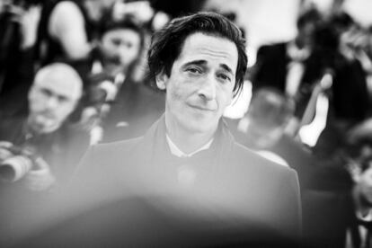 El actor Adrien Brody, antes de la proyección de la película 'Based On A True Story'.