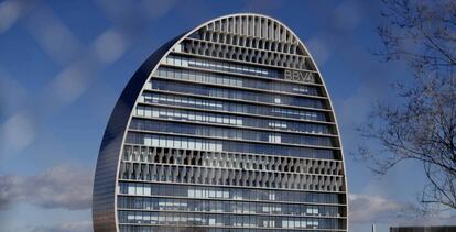 Edificio La Vela, sede de BBVA.