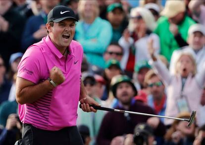Reed celebra la victoria.