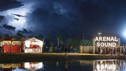 Instalaciones del Arenal Sound.