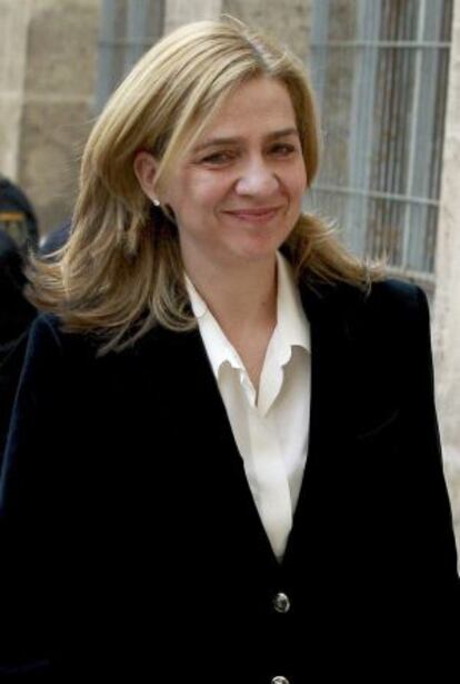 La infanta Cristina.