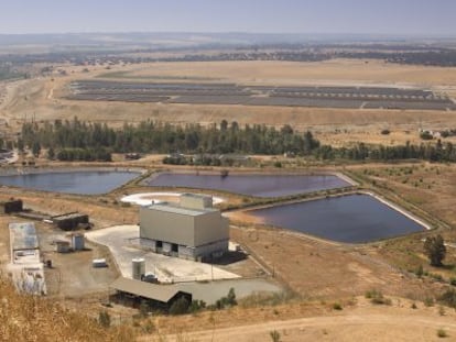 Instalaciones de la mina de Aznalc&oacute;llar, Sevilla.