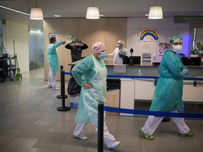 Centro sanitario de atención primaria de Casernes, en Barcelona.