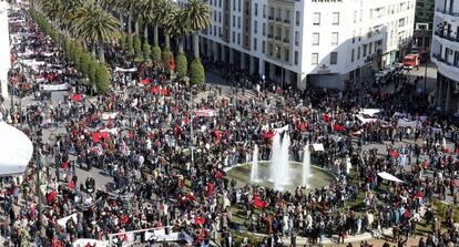 Manifestación en Rabat el domingo contra las palabras de Ban Ki-Moon sobre la "ocupación" del Sáhara.
