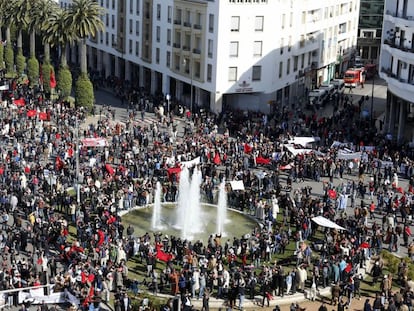 Manifestación en Rabat el domingo contra las palabras de Ban Ki-Moon sobre la "ocupación" del Sáhara.