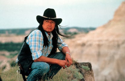 El actor Graham Greene en 'Corazón trueno' (1992).