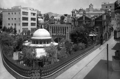 La Casa Vicens en 1932, en su &eacute;poca de esplendor. 