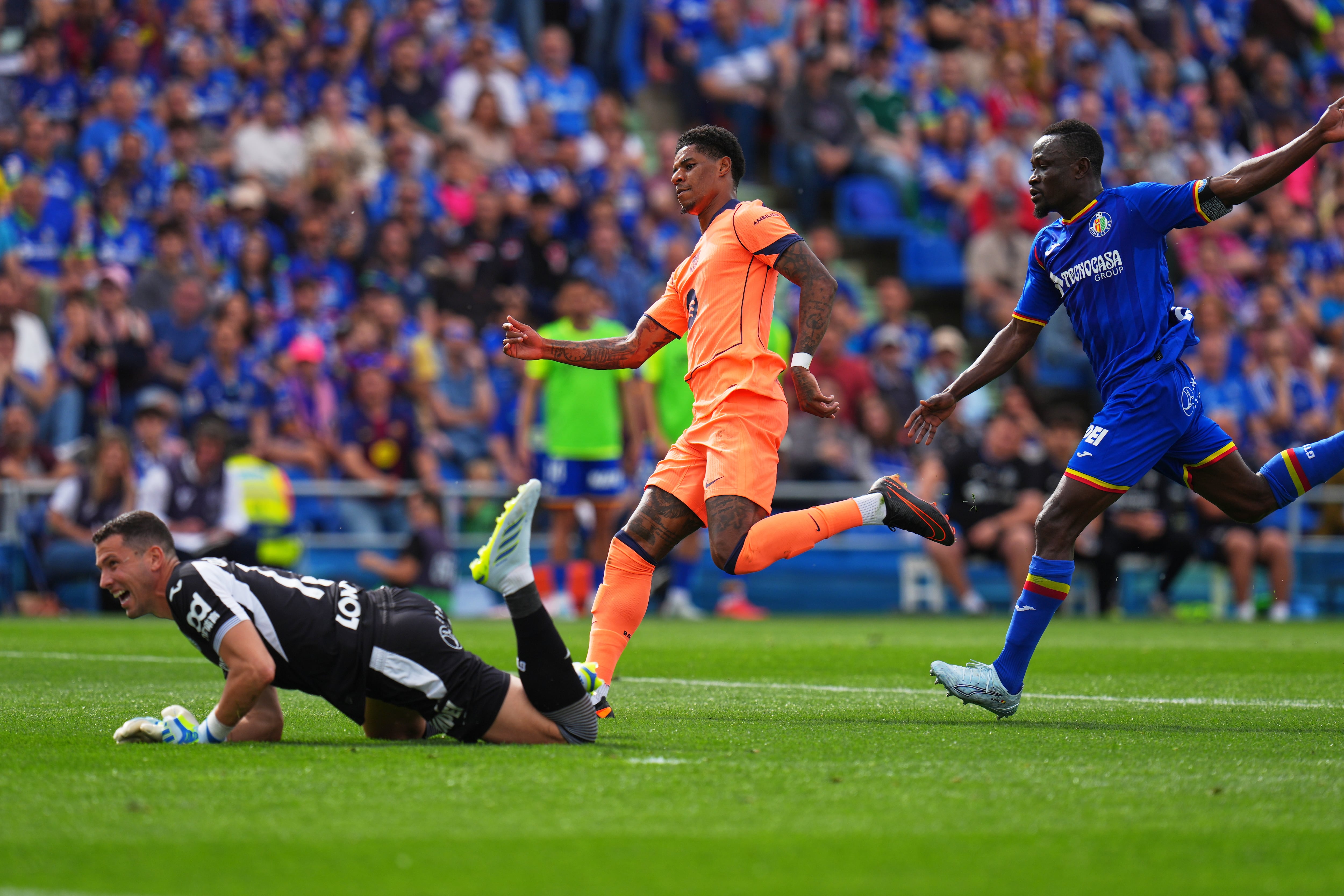Getafe - Barcelona en directo | Roony sustituye al lesionado Lamine