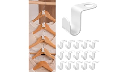 These are the best hooks to save space in the Amazon closet