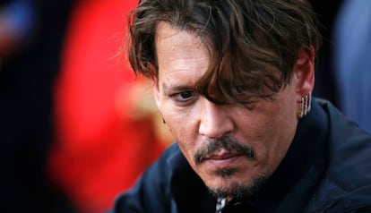 El actor Johnny Depp.