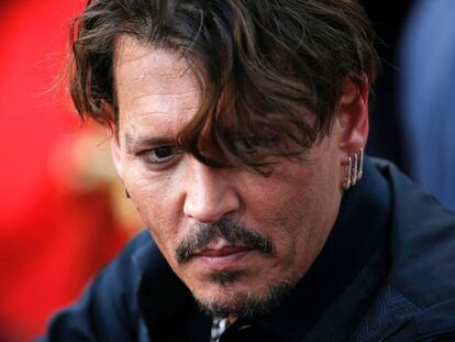 El actor Johnny Depp.