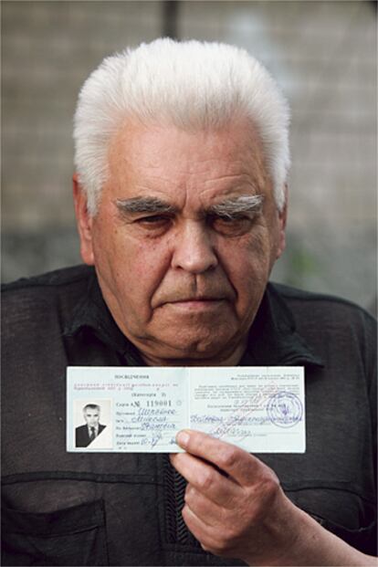 Nikolái Sherstyuk, que en los días posteriores al desastre trabajó para proteger el bosque del fuego y después continuó en la zona de exclusión hasta 1991.