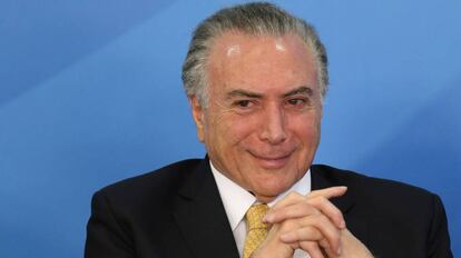 Michel Temer no Palácio do Planalto.