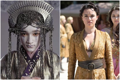 <p><strong>Star Wars.</strong> Es Apailana, la reina de Naboo en 'Star Wars: Episodio III - La venganza de los Sith' (2005). Llora durante el funeral de Padmé Amidala, casi irreconocible tras el maquillaje. Tenía 15 años.</p> <p><strong>Juego de tronos.</strong> Obara Arena, hija bastarda de Oberyn Martell y de una prostituta, la mayor de las Serpientes de Arena, durante ocho episodios, entre la quinta y la séptima temporada (2015-2017).</p>