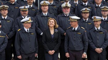 Maria Dolores de Cospedal, ministra de Defensa, en un acto en Cartagena.
