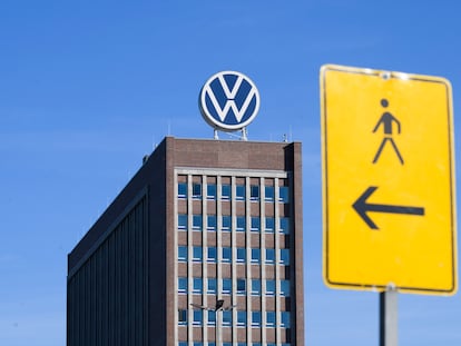 Sede del grupo automovilístico Volkswagen en Wolfsburgo, Alemania.