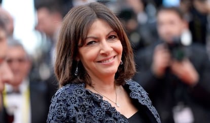 La alcaldesa de París, Anne Hidalgo, la semana pasada en el Fesival de Cine de Cannes.