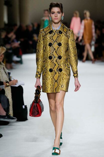 desfile Miu Miu Otoño Invierno 2015 2016 Paris Fashion Week