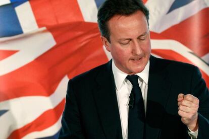 El primer ministro brit&aacute;nico, David Cameron.