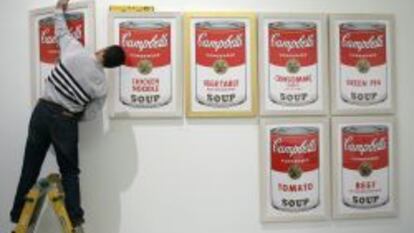 Cuadros de Sopa Campbell realizados por Andy Warhol