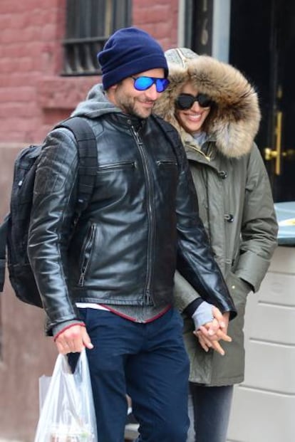 Bradley Cooper e Irina Shayk en Nueva York en 2015.